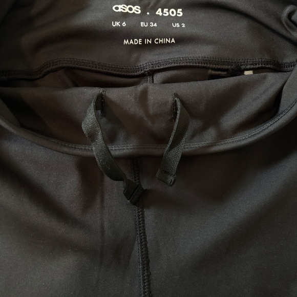 ASOS Women's Black Leggings NWT Size 2 - Picture 9 of 10